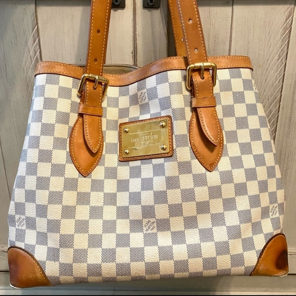Louis Vuitton Damier Azur Hampstead MM CA3141